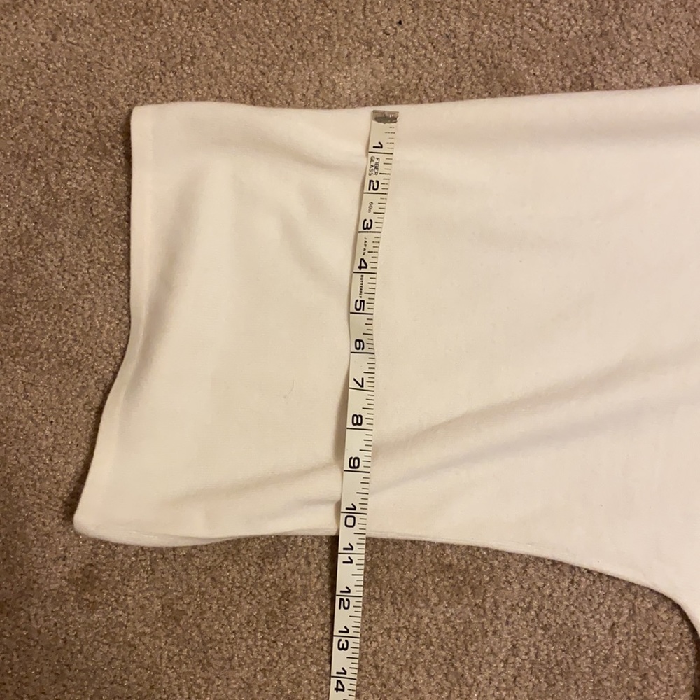 ❤️2 for $10 White Oversized Sleeve Top - Picture 7 of 9